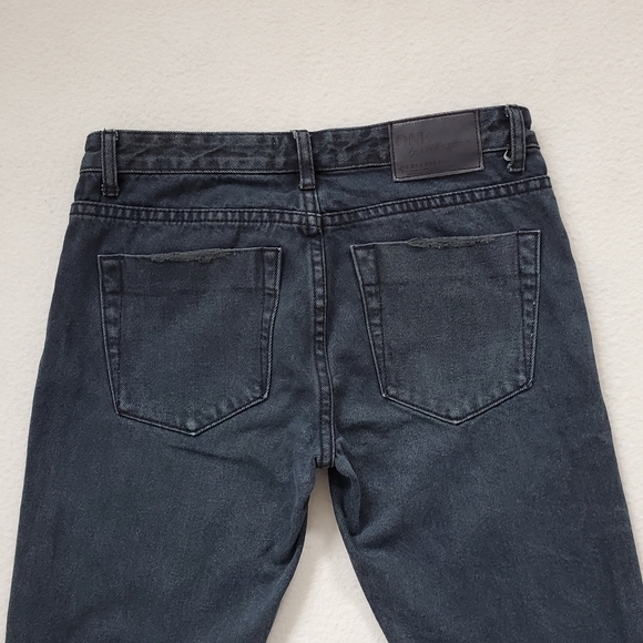 One Teaspoon Black Freebirds Distressed Jeans Size 25 - Picture 6 of 13